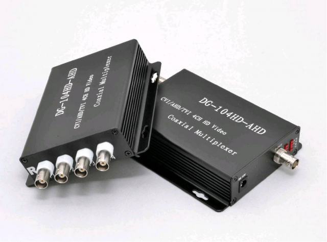 DG-104HD-AHD Coaxial Multipltiplexer 4 Chanel in 1 coax. cable