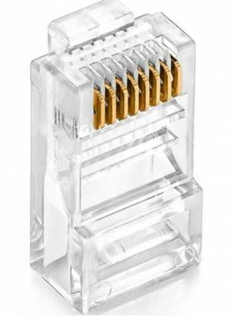 Конектори RJ-45 8P8C (пачка 100 штук)