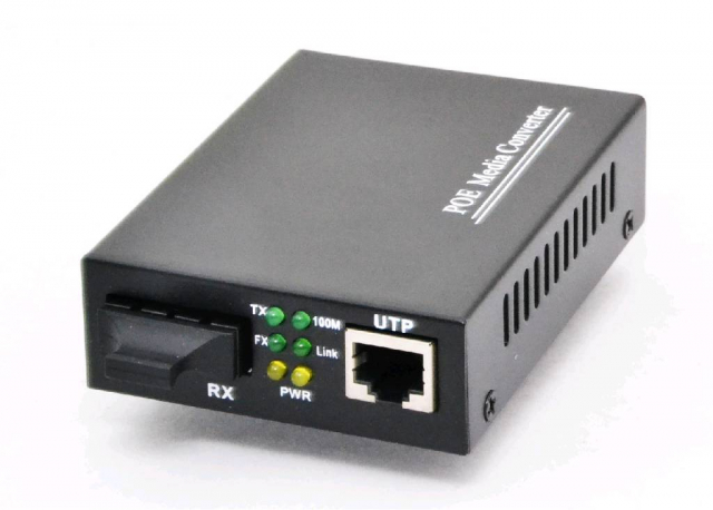 Медіаконвертер 6101FE-25 1POE + 1DUAL FIBER, 10 / 100M, IEEE 802.3AF