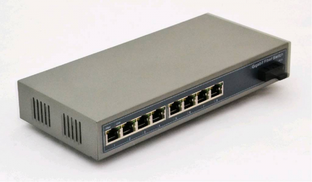 Медіаконвертер 6108GE-20 8POE + 1DUAL FIBER, 10/100 / 1000M, IEEE 802.3AF