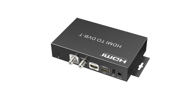 LKV379DVB-T (Модулятор для передачі HDMI 1080P / 60Hz сигналу в істот кабельної мережі. HDMI вхід - DVB-T RF вихід. Передача одного сигналу на безліч дисплеїв за допомогою CATV Splitter)