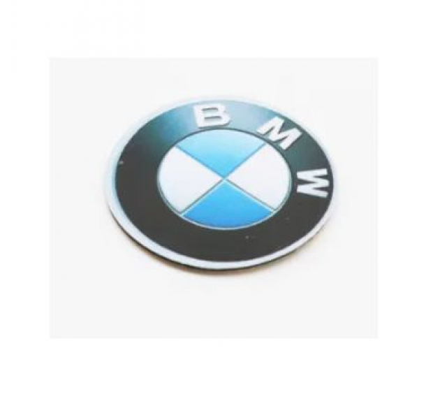 Мітка-заготовка IC 13.56 MHz, що перезаписується. "BMW". (Основа-самоклейка для приклеювання на премети побуту - телефлни та ін.) Підходить для копіювання брелків/карт Mifare