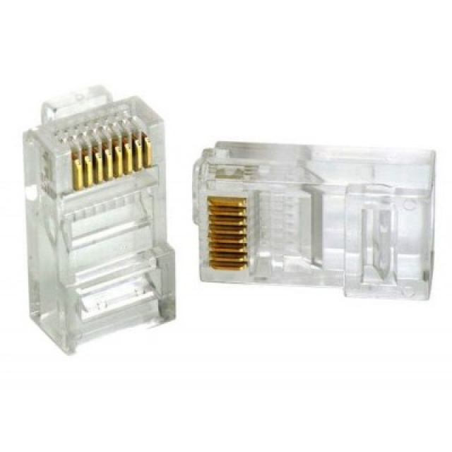 Конектор RJ45 Cu. пачка - 100 шт