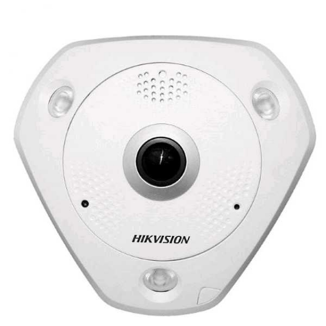 Hikvision DS-2CD63C2F-IVS 12 МП "риб'яче око" IP відеокамера