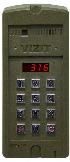 VIZIT БВД-316FCP Блок виклику домофона