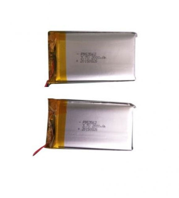 Акумулятор XK-953562 для Ajax Hub, Hub Plus, Hub 2 Xingke XK-953562 WITH PCM 3.7v 2000mA/h,1C,9.7x35x64 mm з проводом 100 мм+А 2502Н-3Р