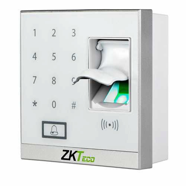 ZKTeco X8s/ID White Автономний біометричний термінал зі зчитувачем відбитків пальців