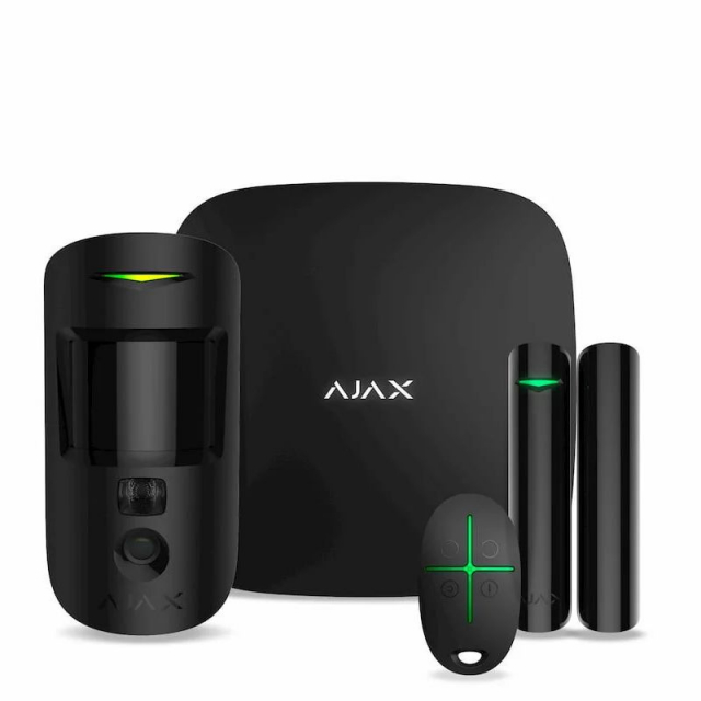 Ajax StarterKit Cam HDR Black комплект сигналізації