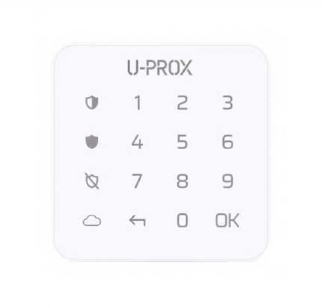 U-PROX Keypad G1 White. Бездротова сенсорна міні-клавіатура