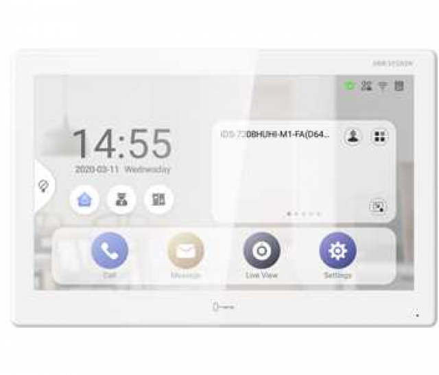 Hikvision DS-KH9510-WTE1. 10" IP відеодомофон з Android