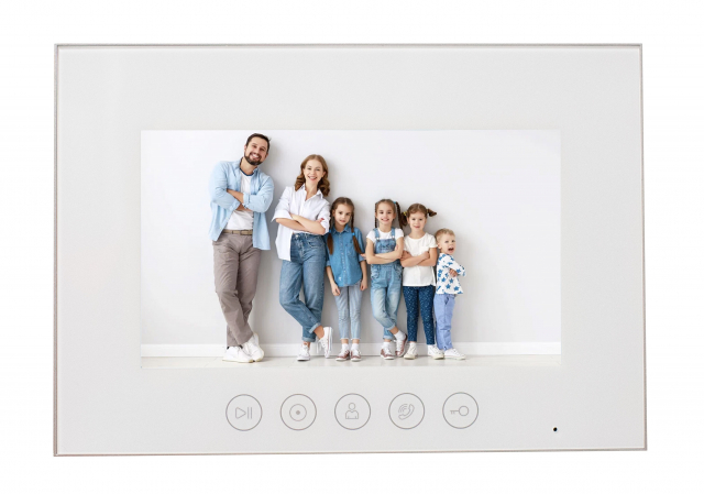 Відеодомофон Qualvision QV-IDS4783SW (білий)