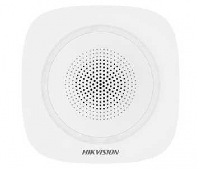 Hikvision AX PRO PS1-I-WE. Бездротова сирена для приміщень