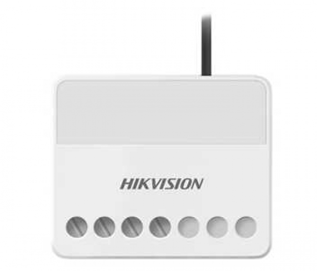 Hikvision AX PRO DS-PM1-O1H-WE. Бездротове силове реле дистанційного керування