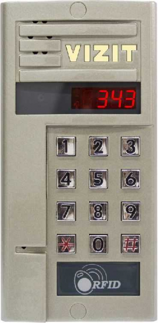 VIZIT БВД-343FCPW Блок виклику домофона