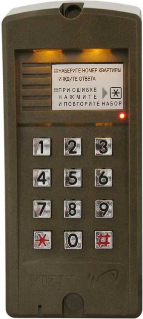 VIZIT БВД-310F Блок виклику домофона