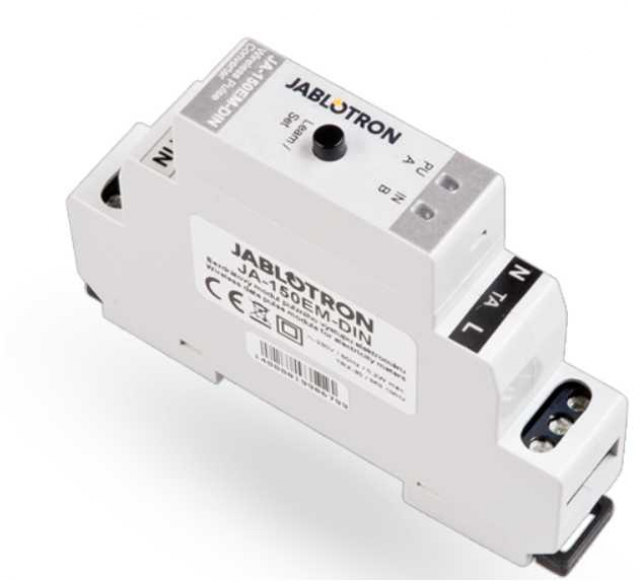 Jablotron JA-150EM-DIN Модуль імпульсного виходу бездротового електрометра