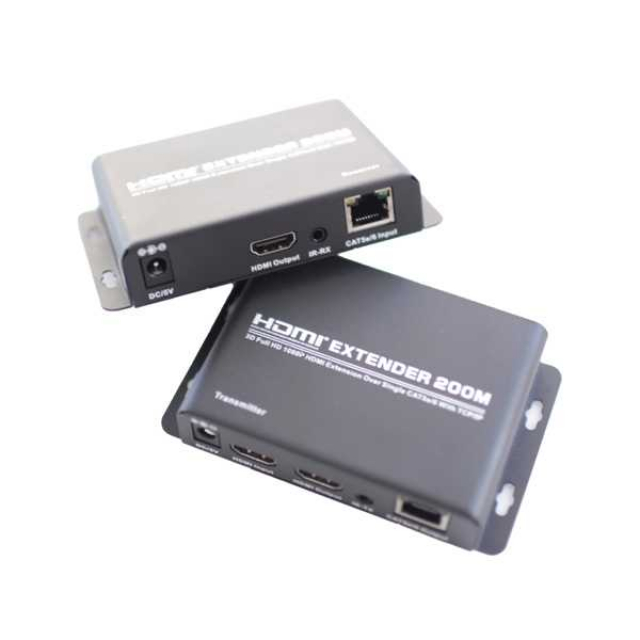 HDMI-LAN IR (200 м) Комплект-передавач + приймач.