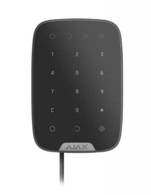 Ajax Superior Keypad Fibra ASP black дротова сенсорна клавіатура