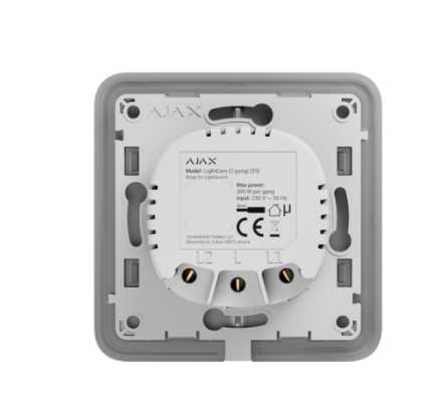 Ajax LightCore (2-way) [55] (8EU) для LightSwitch Реле прохідного вимикача