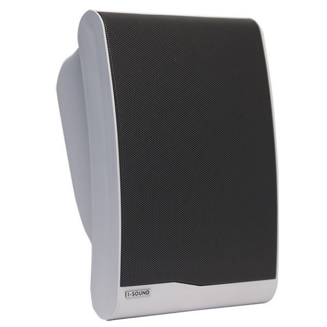 Настінний гучномовець I-Sound IS-WSP106 (2”х1 (високі частоти) 6,5”х1 (Bass), потужність 3-6-10 Вт/100В, 160Hz-18KHz, матеріал – пластик, колір білий, габарити – 280 х 380 х 110 мм, вага –1,75кг)