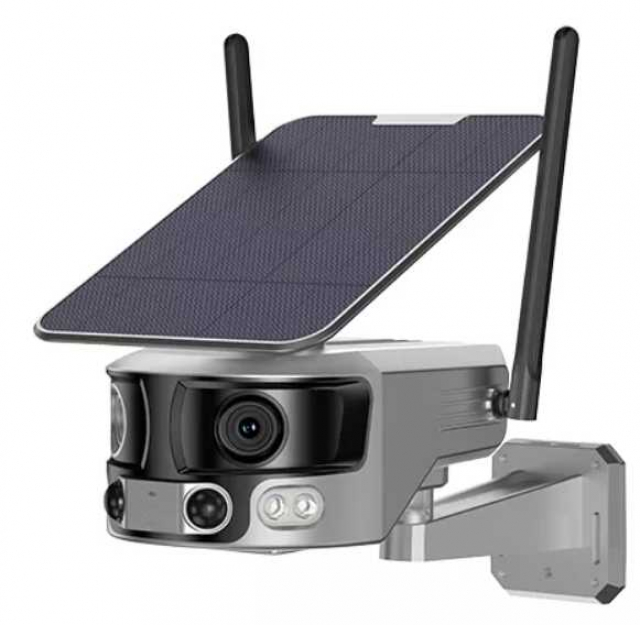 Y6 WiFi Сонячна камера 4K 8 МП з кутом огляду 180°