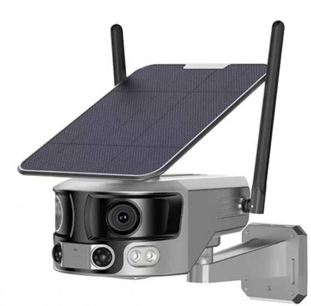 Y6 4G Сонячна 4G камера 4K 8 МП з кутом огляду 180°