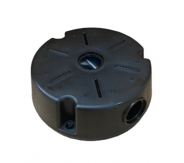 Комутаційна коробка UA15G black (пластик, колір чорний, діаметр – 130 мм, глибина – 45 мм)