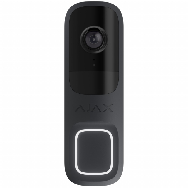 Ajax Doorbell (8EU) ASP graphite відеодзвінок
