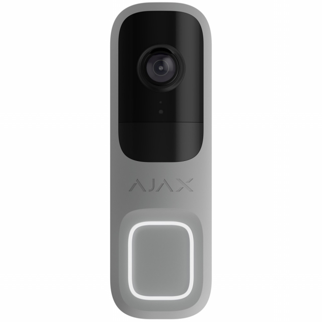 Ajax Doorbell (8EU) ASP grey відеодзвінок