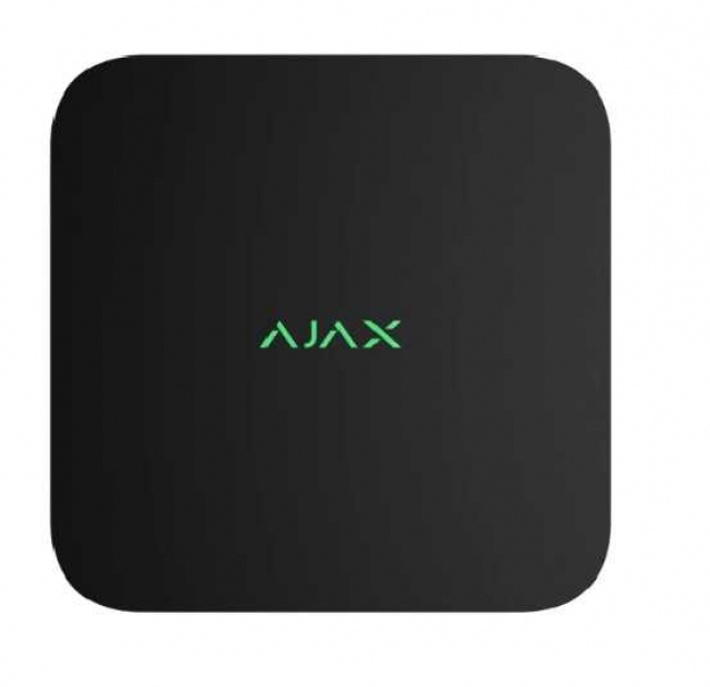 Ajax NVR DC (8ch) (8EU) ASP black мережевий відеореєстратор