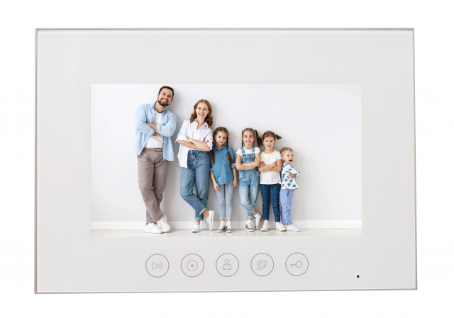 Відеодомофон Qualvision QV-IDS4783AW white Wi-Fi