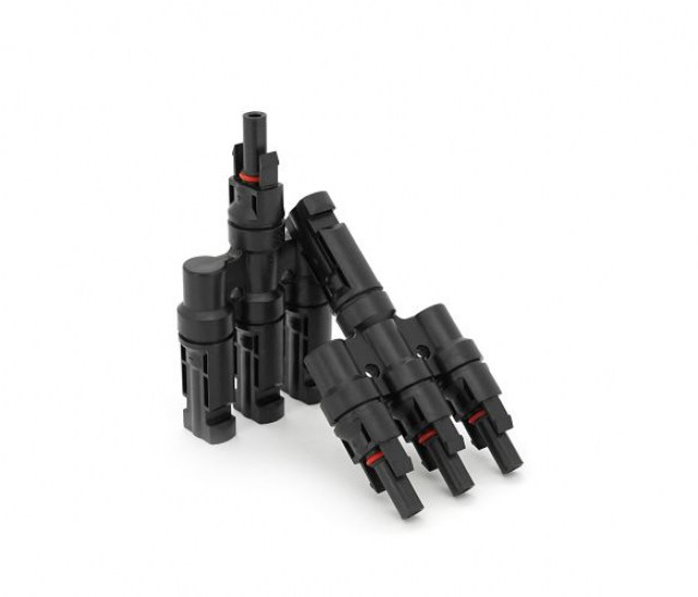 Конектор MC4 Solar T-branch 3 in 1 (U=1000V max, I=30 A max)