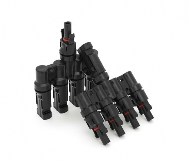 Конектор MC4 Solar T-branch 4 in 1 (U=1000V max, I=30 A max)