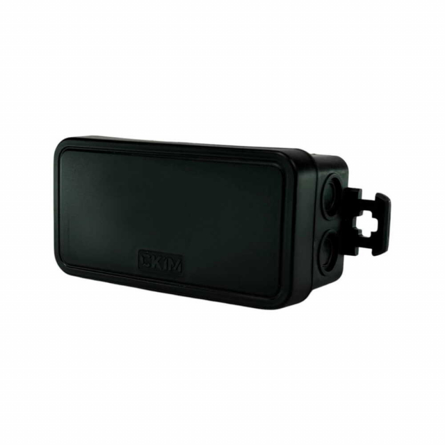 Коробка розподільча СКІМ K45B 85х43х39 чорна IP44