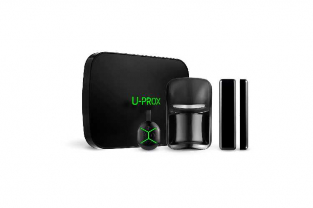 U-PROX MPX L Kit Black. Стартовий комплект з охоронним хабом MPX L