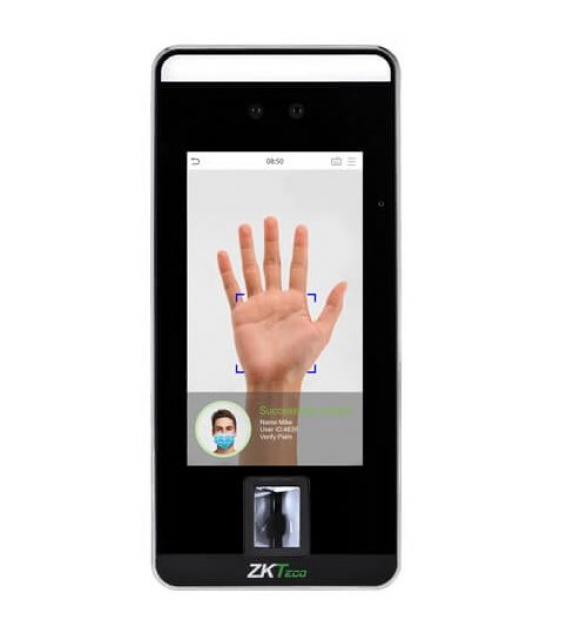 ZKTeco SpeedFace-V5L (Palm/QR/ID/WiFI) Мережевий мультибіометричний термінал контролю доступу та обліку робочого часу