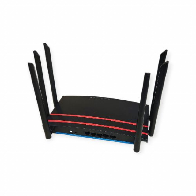 Бездротовий маршрутизатор UTex UT-Q3000G (2.4 ГГц / 5 ГГц, швидкість до 3000 Мбіт / с, 4 * 1000 Мбіт / с, 1*1000 Мбіт WAN, живлення: 12В, Wi-Fi до 100 м)