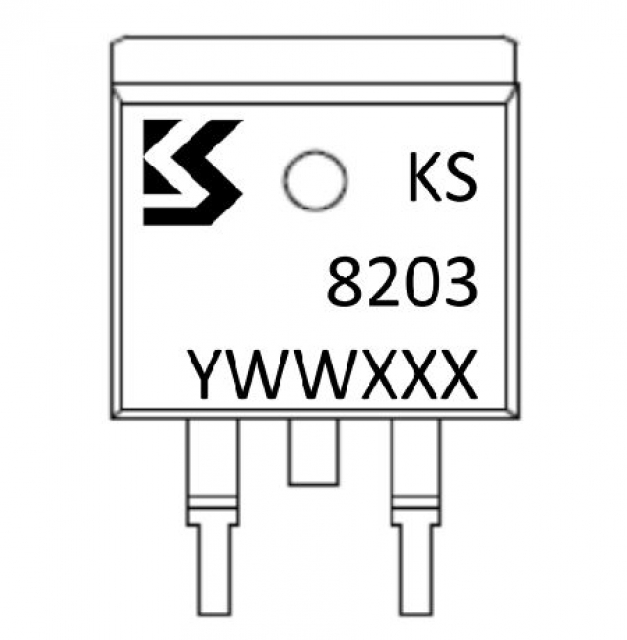 Транзистор KS8203 Single N-Channel Advanced Power MOSFET