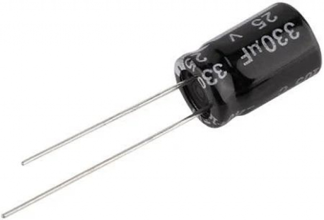 Конденсатор електролітичний 330mF 25V