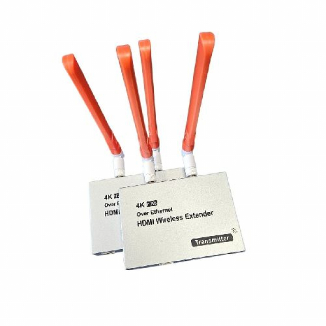 Бездротовий подовжувач HDMI сигналу по Wi-Fi до 300 метрів UT-HDWL300-4K WiFi 5.8Ghz 4K