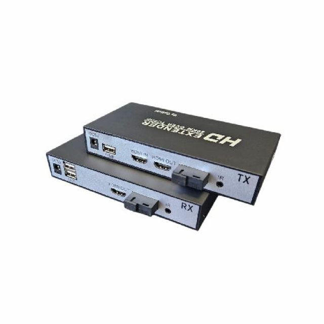Бездротовий подовжувач HDMI/KVM/IR сигналу до 20 км UT-EXKVM20KM 1080P