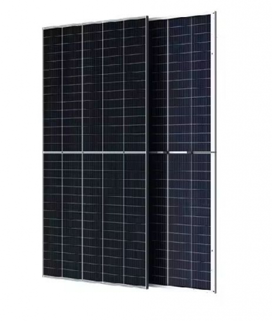 Сонячна панель Q-SUN Mercury series QN-630HT-02 630W SIlver Frame (N-Type Double Glass, Bifacial module) габарити:2382x1134x30мм