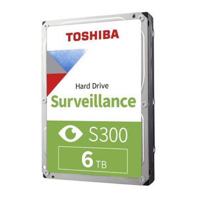Жорсткий диск HDD TOSHIBA S300 HDWT860UZSVA внутрішній накопичувач форм-фактора 3,5" ємністю 6 ТБ