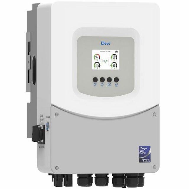 Deye SUN-6K-SG06LP1-EU-BM2 6kW, 1Ф, 48V Гібридний інвертор